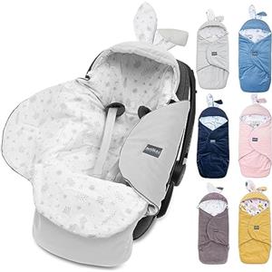 Bellochi Growing in style Bellochi Coperta Ovetto Neonato - Sacco Neonato Invernale e Estivo - Universale per Ovetto Passeggino Buggy o Seggiolino Auto per Maxi-Cosi Römer o Cybex - Copse