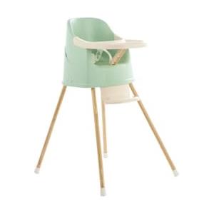 Thermobaby Pratique et évolutive, elle passe de la position chaise haute a réhausseur de 6 mois a 2-3 ans. Equipée d'un harnais 3 points elle offre toute la sécurité a l'enfant.