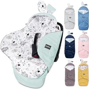 Bellochi Growing in style Bellochi Coperta Ovetto Neonato - Sacco Neonato Invernale e Estivo - Universale per Ovetto Passeggino Buggy o Seggiolino Auto per Maxi-Cosi Römer o Cybex - Animaland