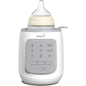 GROWNSY Scalda Biberon Neonato,Scaldabiberon, Sterilizzatore Biberon 9 in 1 Della Temperatura Per Latte Materno,Riscaldatore Di Alimenti Per Bambini Veloce e Scongelamento Scalda senza BPA per biberon e pappe