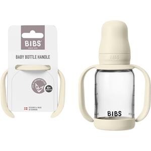 Bibs Manico per biberon, impugnatura facile e confortevole, superficie antiscivolo, senza BPA, lavabile in lavastoviglie, accessori per biberon, età 6+ mesi, avorio