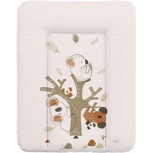 Ceba Baby® Fasciatoio Materassino - Fasciatoio neonato morbido - Cuscino Fasciatoio Lavabile per bambine e bambini - certificato Öko-Tex - impermeabile - 70x50 cm - Koala