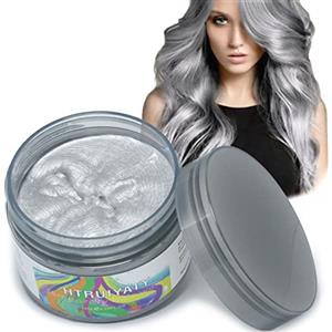 HTRUIYATY Cera Capelli Colorata Naturale Lavabile Unisex Colore Capelli Temporaneo Per Halloween Cosplay Christmas Pigmenti Per Capelli