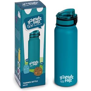 schmatzfatz Borraccia Termica 550 ml, Borraccia Isotermica per Bambini, Bottiglia Isotermica per Bevande Calde, Termus Acqua Fredda, Borraccia Termos, Senza BPA, Bottiglia Metallo Senza Fuoriuscite