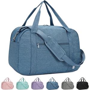 Narwey Borsa da cabina per Easyjet Airlines Borsa per oggetti personali 45 x 36 x 20 cm borsone da viaggio sotto il sedile con tasca bagnata Weekender Pernottamento bagaglio a mano per donne e uomini 25 L,