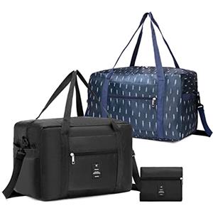 SPAHER 2x Bagaglio a Mano 40x20x25 Ryanair Pieghevole 20L Pieghevole Palestra Valigia Campeggio Borsa 40x20x25 ryanair Borsa da Cabina per Campeggio Weekend