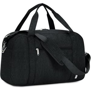 Narwey Borsa da cabina per Easyjet Airlines Borsa per oggetti personali 45 x 36 x 20 cm borsone da viaggio sotto il sedile con tasca bagnata Weekender Pernottamento bagaglio a mano per donne e uomini 25 L,