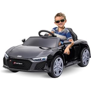 Mobiclinic® Kids, Macchina elettrica per Bambini, Licenza Audi r8 Spyder, Mobisporty, +3 Anni, 2 Motori, 12 v, Telecomando, Bluetooth, USB, Luci LED, Fino a 6 km/h