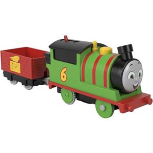 THOMAS & FRIENDS Il Trenino Thomas - Percy Locomotiva Motorizzata , Giocattolo per Bambini 3+ Anni, HDY60