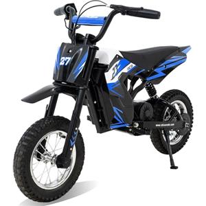 RCB R9X Motocicletta elettrica per bambini, Pneumatici da 12 pollici, Motore potente, 3 modalità 8/12/25KMH, Portata massima 15 km,Moto da cross per bambini dai 3-12 anni