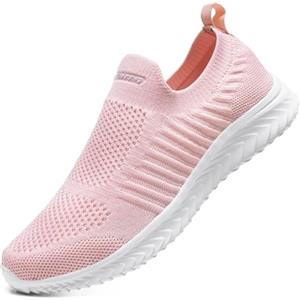 Hanani Scarpe Donna Uomo Running Sneaker Scarpe Ginnastica Corsa Camminata Leggere Traspiranti Casual Sportive Comode Sneakers Bianco 39EU