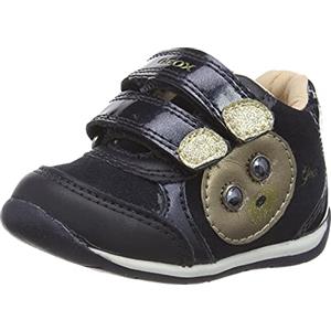 Geox B Each Girl B, Primi Passi Bimba 0-24, Blu (Dk Navy), 21 EU