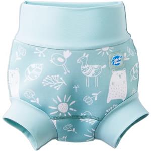 Splash About Happy Nappy Pannolino da Nuoto Riutilizzabile And Toddler Swim, Forest Walk, 6-12 Mesi Baby Girls