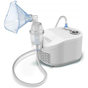 OMRON Aerosol X101 Easy, Compatto e Comodo. Adatto per Adulti e Bambini e include 2 Mascherine e Set di Accessori Completo. Offre il Sollievo dalle Patologie Respiratorie durante tutto l'anno.