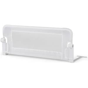 COSTWAY Sponda Letto per Bambini 105/120/150 cm, Barriera di Sicurezza per Neonati, Barriera Letto Pieghevole e Portatile, con Cinghia di Sicurezza (Bianco, 105 x 38 x 43 cm)