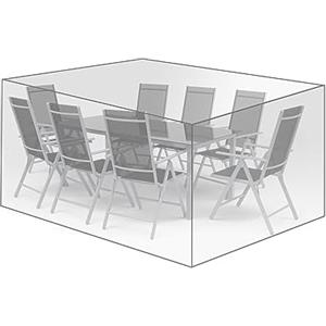 WOLTU Copertura Protettiva per Sedie, Sdraio da Esterno in PE, Copertura per Mobili da Giardino 250x210x90 cm Telo Anti-UV Impermeabile Resistente allo Strappo