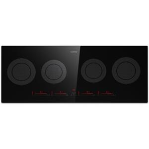 Klarstein Piano Cottura Elettrico 5 Piastre, Piasta Induzione 5 Fuochi a Basso Consumo, Piano Cottura Elettrico Vetroceramica con Zone Combinabili, Piastra Induzione 5 Fuochi Incasso Touch 11600W