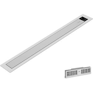 KLARSTEIN Cuffia da cucina Klarstein 90cm, cuffia di aspirazione downdraft, flusso d'aria 708m³/h, 3 velocità, comandi a sfioramento, modalità booster, cuffia di aspirazione retrattile 90cm