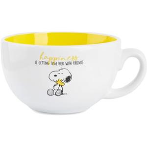 Peanuts Snoopy Tazza Caffe o Cappuccino, Carina Tazza in Ceramica, Regalo Donna