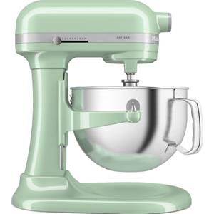 KitchenAid Robot da Cucina - Artisan - Robot da cucina multifunzione con ciotola sollevabile - Con 5 accessori - 5,6L - Pistacchio