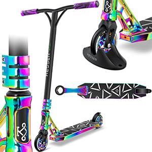 KESSER® Monopattino acrobatico GT-Limit 360° sterzo Divertente Monopattino Monopattino acrobatico con Supporto ABEC 9 Cuscinetti a Sfera, Ruote in PU da 110 mm, Monopattino Scooter Monopattino