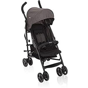 Graco - 6BF999BGREU, Travelite Passeggino, Nero/Grigio - 7070 g