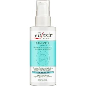 E'LIFEXIR Elifexir Olio Minucell Intensive. Potente Anticellulite. Riduce la Cellulite più Resistente in 8 settimane. Migliora la Microcircolazione, Drena e Rassoda. 100% di Origine Naturale. 100 ml