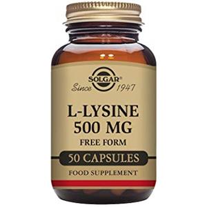 SOLGAR LISINA SIMPLEX - Integratore alimentare a base di l-lisina, 50 Capsule