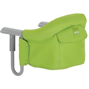 Inglesina Fast, Seggiolino da Tavolo Pieghevole, Verde (Green), Facile Trasportare, Lavabile, Installazione Sicura, Fino a 15 kg, 35 x 27 42 cm