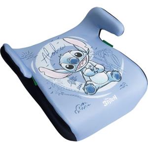 TataWay in viaggio si cresce Disney Stitch Seggiolino alzatina auto i-Size ECE R129/03. Alzabimbo per la sicurezza dei bambini con altezza da 126 a 150 cm. Rialzo con grafiche di Stitch, seduta per bimbi su fondo azzurro