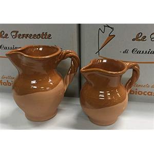 BARONE CERAMICA BROCCA CM.13 TERRACOTTA 600 CC