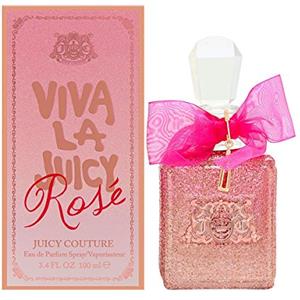 Juicy Couture - Viva La Juicy Rose Eau de Parfum, Profumo da Donna Fresco e Fruttato, con Note di Rosa, Gelsomino, Champagne Rosé, Note di Fondo di Benzoino, 100 ml