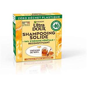 Garnier Ultra Dolce Tesori di Miele Shampoo Solido Ricostituente al Miele/Cera d'api 60 g