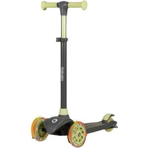 Lionelo Jessy Monopattino Evolutivo per Bambini 3+ anni fino a 50kg Scooter con ruote LED Pedana antiscivolo Freno d'Acciaio Regolabile in 4 Altezze Monopattino bambini Leggero 2.3kg