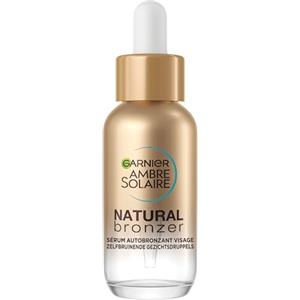 Garnier Ambra solare - Siero autoabbronzante viso idratante - Aglio progressivo e su misura - Acqua di cocco e acido ialuronico - per tutti i tipi di pelle - Natural Bronzer - 30 ml
