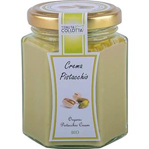 Tenuta Collotta Azienda Agricola Biologi Tenuta Collotta® - Crema di Pistacchio Biologica g 200-100% italiano- Prodotto in Sicilia