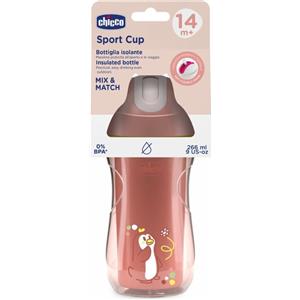 Chicco Sport Cup Tazza Sport 14m+ colore Rosa, 266ml