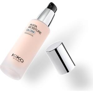 KIKO Milano Instamoisture Glow Foundation 01 - Fondotinta Fluido Idratante con Acido Ialuronico e Finish Luminoso