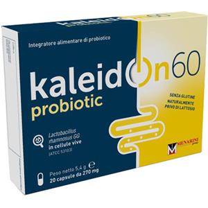 Menarini - Kaleidon 60 Probiotic Equilibrio Flora Intestinale Confezione 20 Capsule