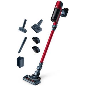 Rowenta RH6879 Aspirapolvere a bastone 2 in 1 Batteria Secco Senza sacchetto 0,55 L Rosso, Grigio