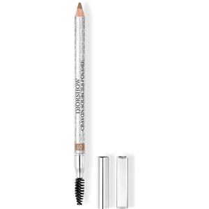 Dior Crayon Sourcils Poudre Matita per sopracciglia waterproof mina effetto polvere spazzolino e temperino inclusi 01 Blond