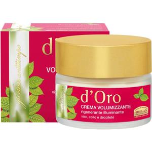 Helan Elisir Antitempo D'Oro Crema Volumizzante Rigenerante Illuminante 50ml - Ideale per Viso, Collo e Décolleté
