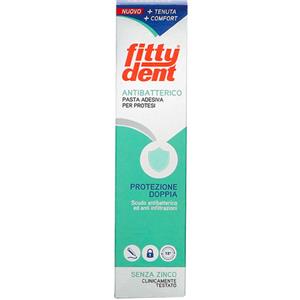 Fittydent Pasta Adesiva 40g - Adesivo per Protesi Insolubile, Nuova Formula