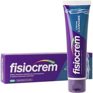 Fisiocrem | Crema Cannabis 60 ml | Crema massaggio corpo | Effetto lenitivo e comfort cutaneo | Con CBD, Arnica e Iperico | Cosmetici e Igiene | Cura del corpo