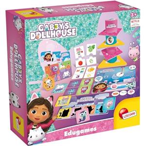 Lisciani Giochi Gabby´s Dollhouse Edugame - Gioco Educativo con oltre 10 attività divertenti per bambini