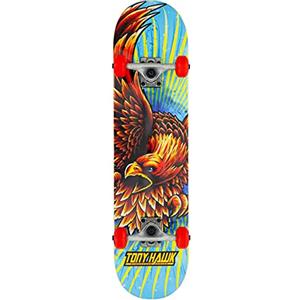 Tony Hawks Tony Hawk skateboard completo entry level PROFESSIONALE Serie Principiante Tony Hawk (Golden Hawk, 7.75)