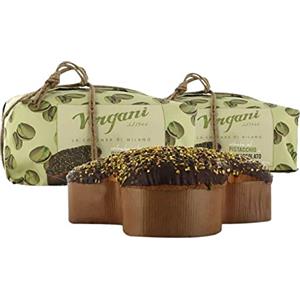 Vergani 2 pezzi Vergani colomba Gourmet Pistacchio e Cioccolato 750 grammi.