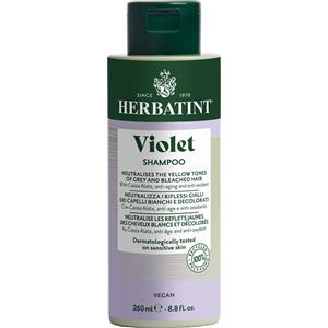 Herbatint Violet Shampoo 260ml - Shampoo Antigiallo per Capelli Bianchi e Decolorati, Nutre e Illumina