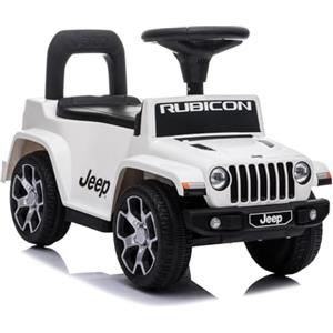 GIODICART Auto Primi Passi a Spinta per bambini Jeep Wrangler Rubicon Bianca