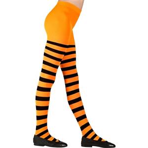 W WIDMANN MILANO Party Fashion - Collant a righe per bambini, accessori per costumi da strega, coccinella, ape, elfo, per tutti i giorni e molto altro ancora